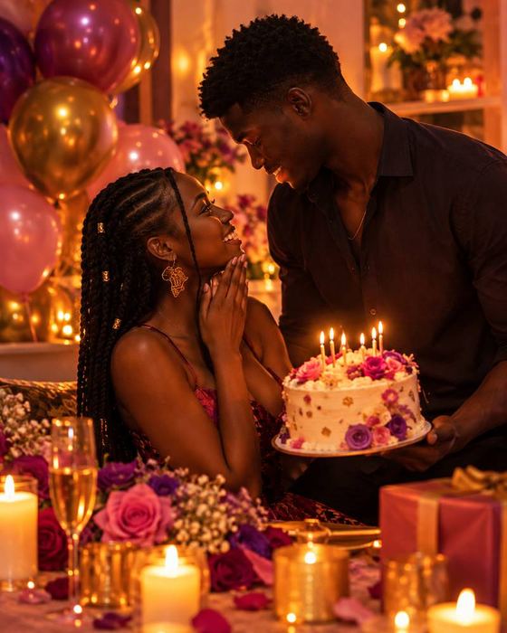 Un couple qui fête un moment, catégorie Célébration